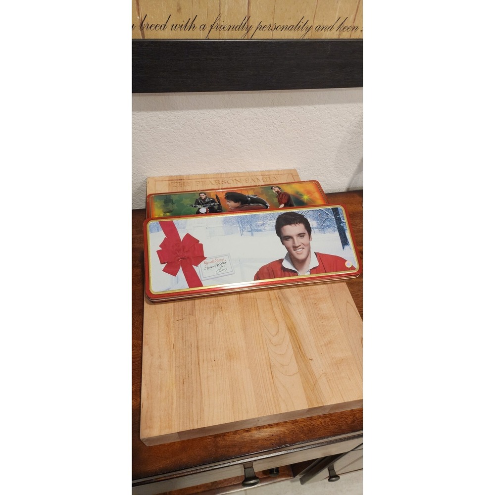 elvis‎ presley memorabilia Russell Stover Tins